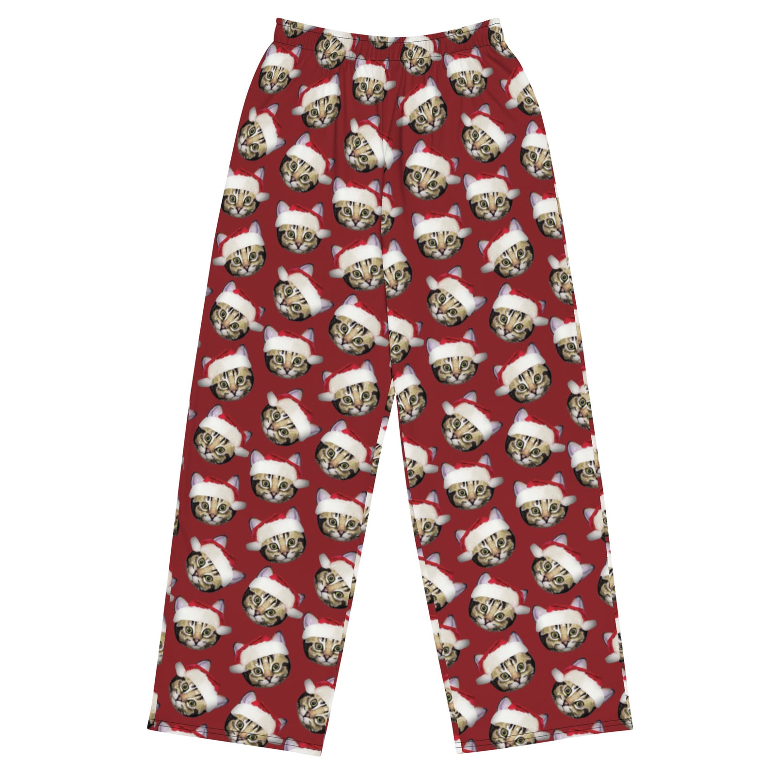 Meowy Christmas Pajama Bottoms - Shirtwascash