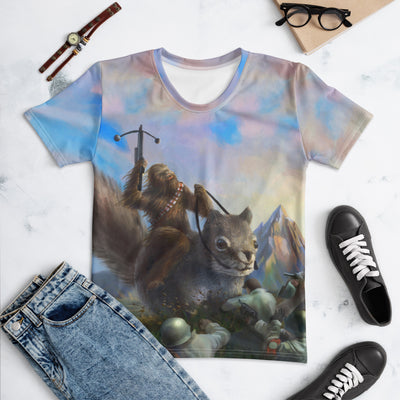 Battle Chewie Women's T-Shirt - Shirtwascash