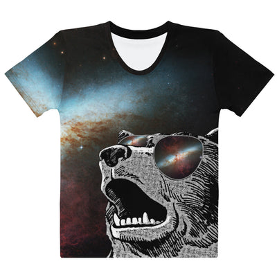 Glorious Space Bear Women's T-Shirt - Shirtwascash