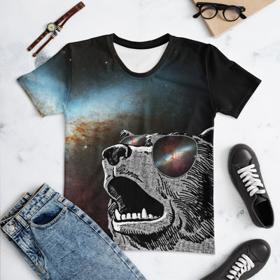 Glorious Space Bear Women's T-Shirt - Shirtwascash