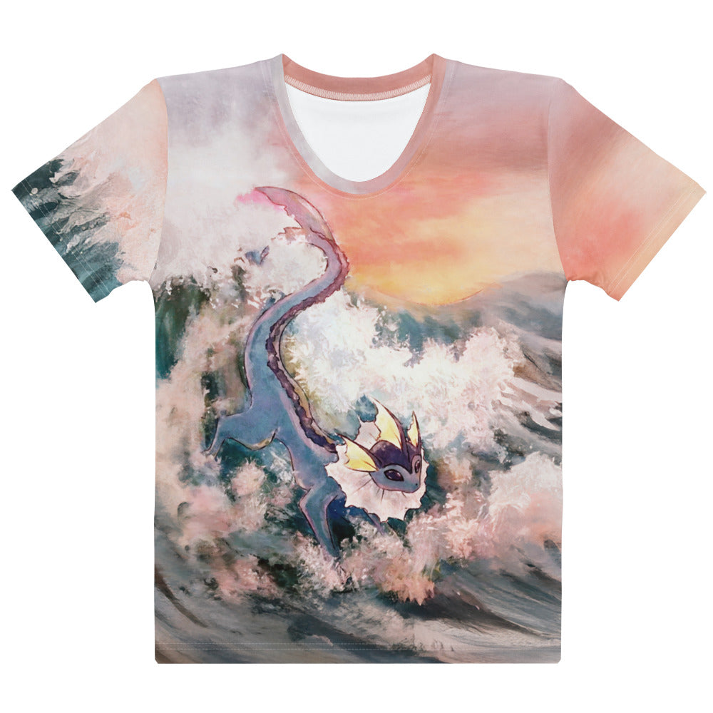 Great Wave Women's T-Shirt - Shirtwascash
