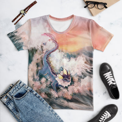 Great Wave Women's T-Shirt - Shirtwascash