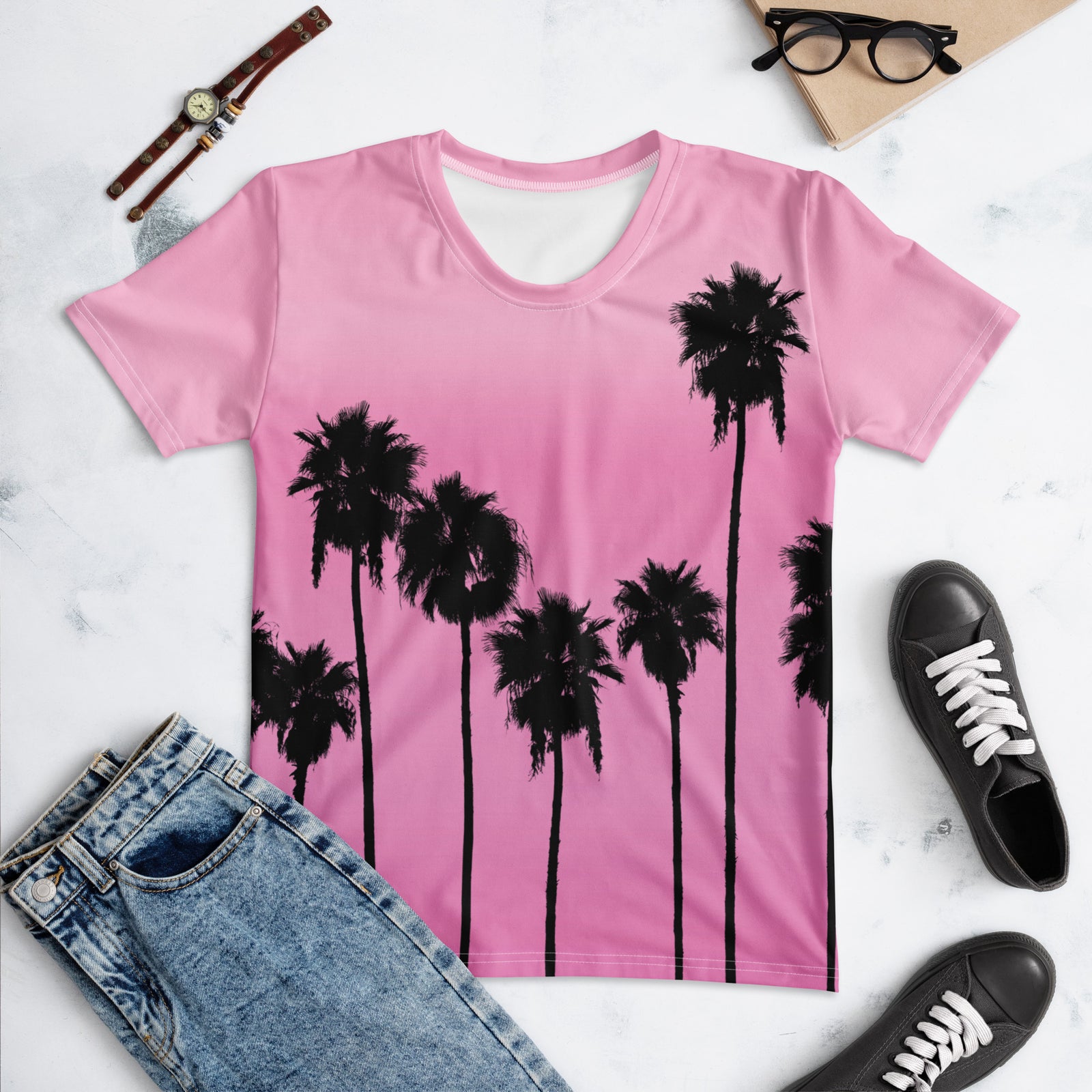 Palm AESTHETIC Women's T-Shirt - Shirtwascash