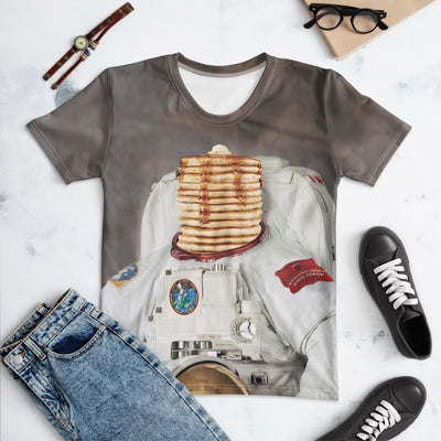 Pancake Astronaut Women's T-Shirt - Shirtwascash