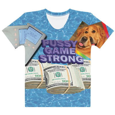 Pussy Game Strong Women's T-Shirt - Shirtwascash