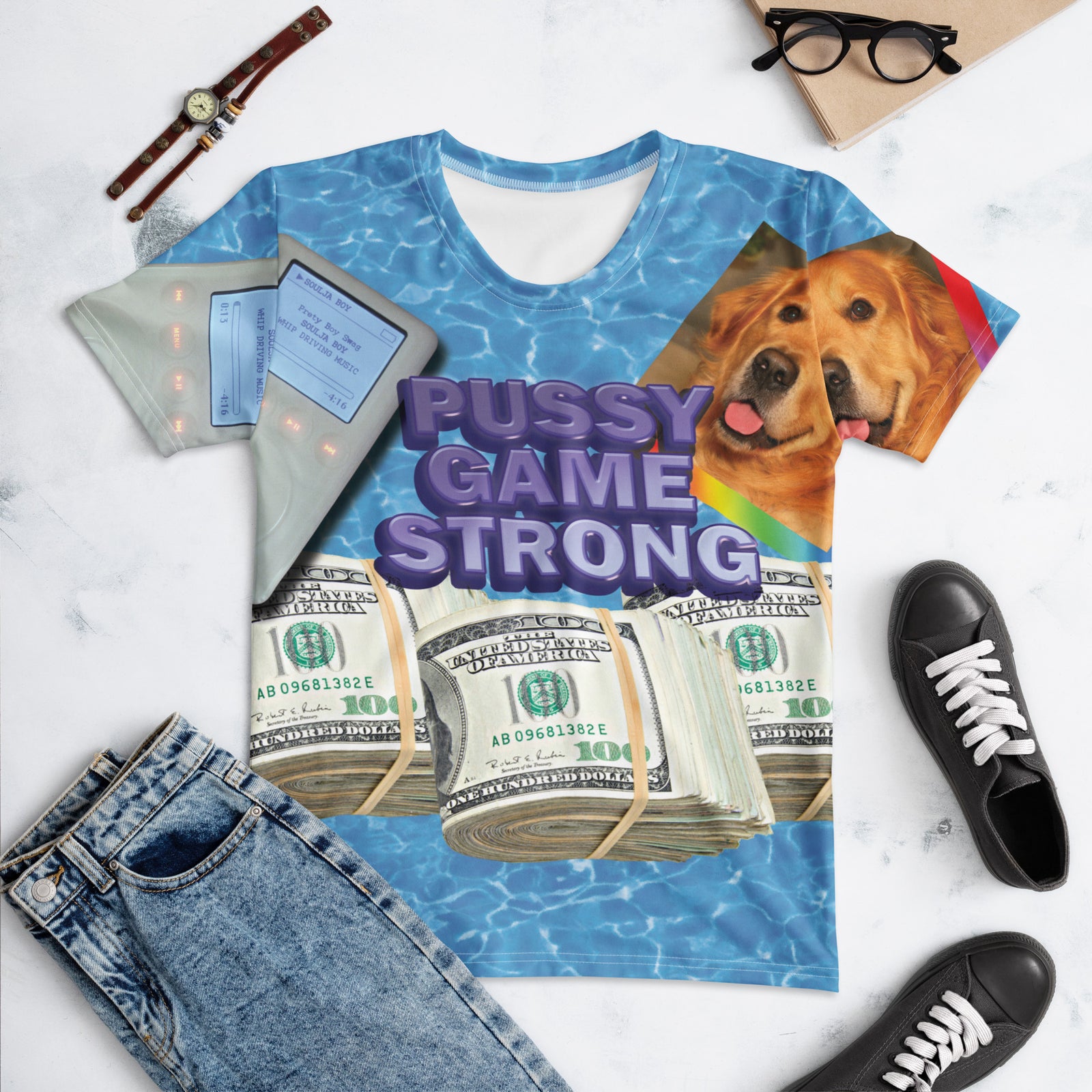 Pussy Game Strong Women's T-Shirt - Shirtwascash