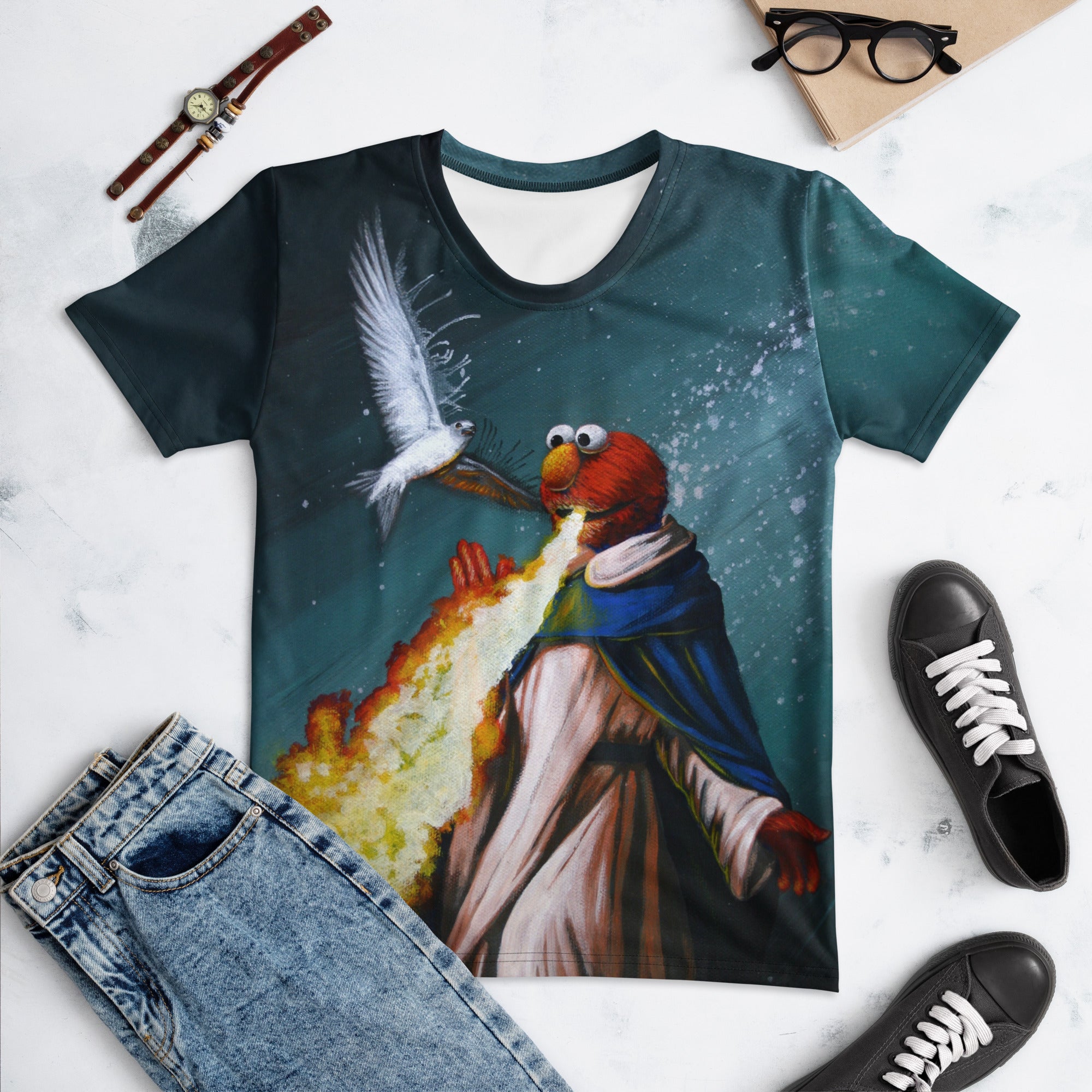 St Elmos Fire Women's T-Shirt - Shirtwascash