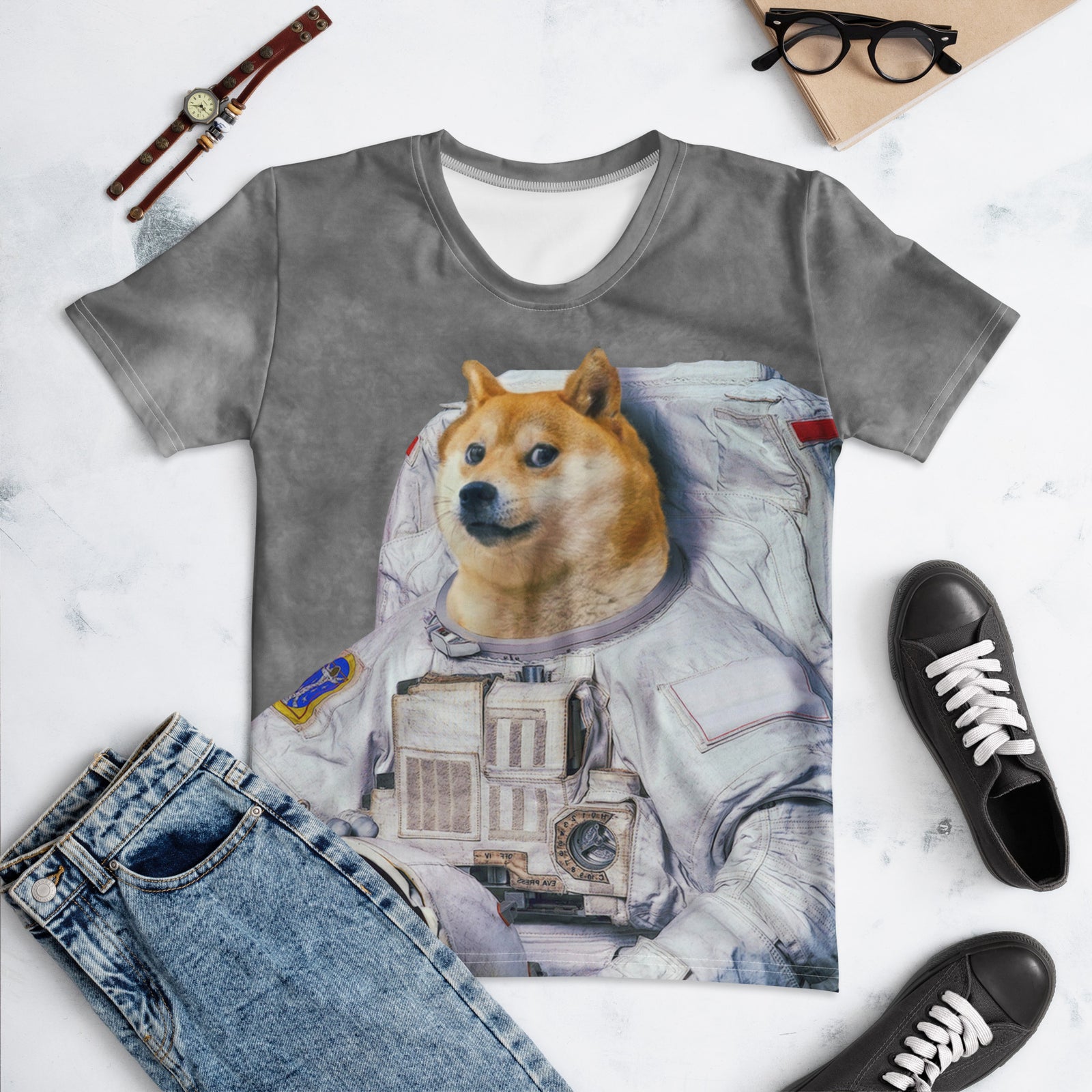 The Astrodoge Women's T-Shirt - Shirtwascash