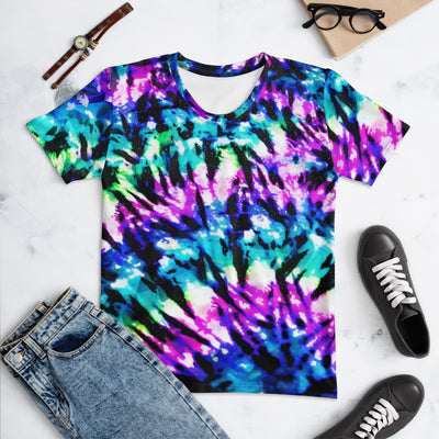 Tie Dye Spacetrip Women's T-Shirt - Shirtwascash