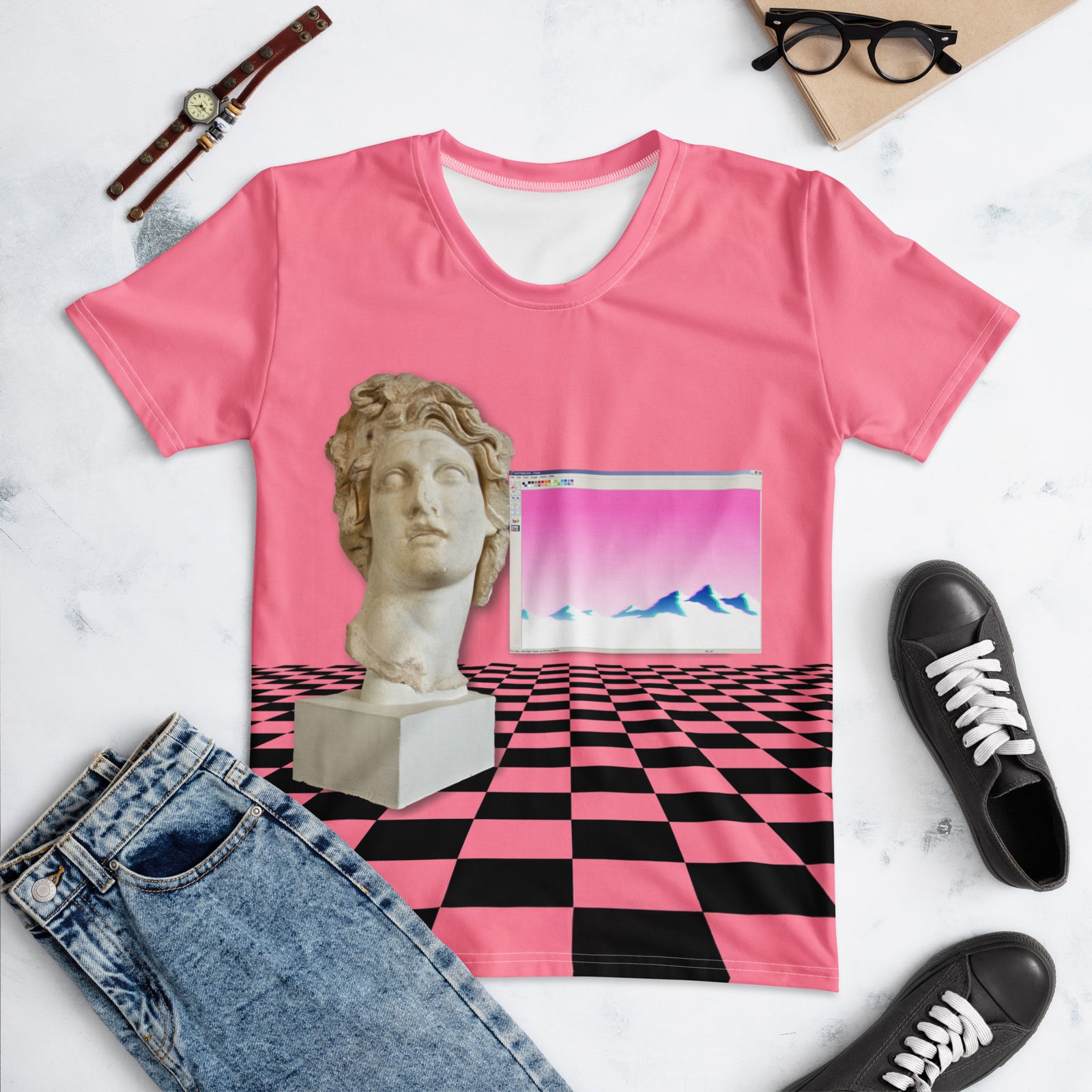 Vaporwave Women's T-Shirt - Shirtwascash
