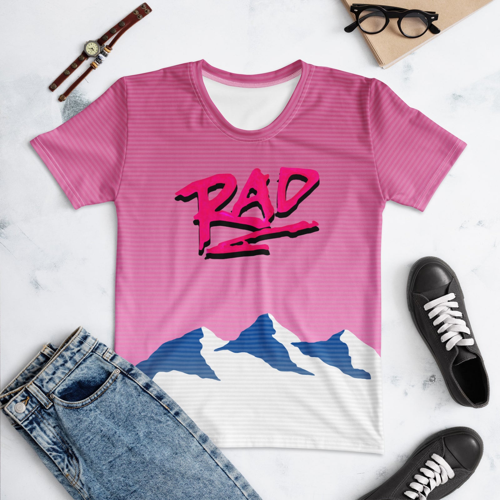 Rad Mountain Women's T-Shirt - Shirtwascash