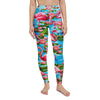 Flamingo Paradise Yoga Pants - Shirtwascash