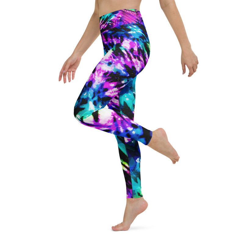 Tie Dye Spacetrip Yoga Pants - Shirtwascash