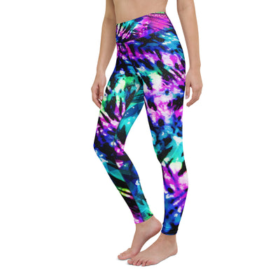 Tie Dye Spacetrip Yoga Pants - Shirtwascash