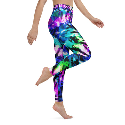 Tie Dye Spacetrip Yoga Pants - Shirtwascash