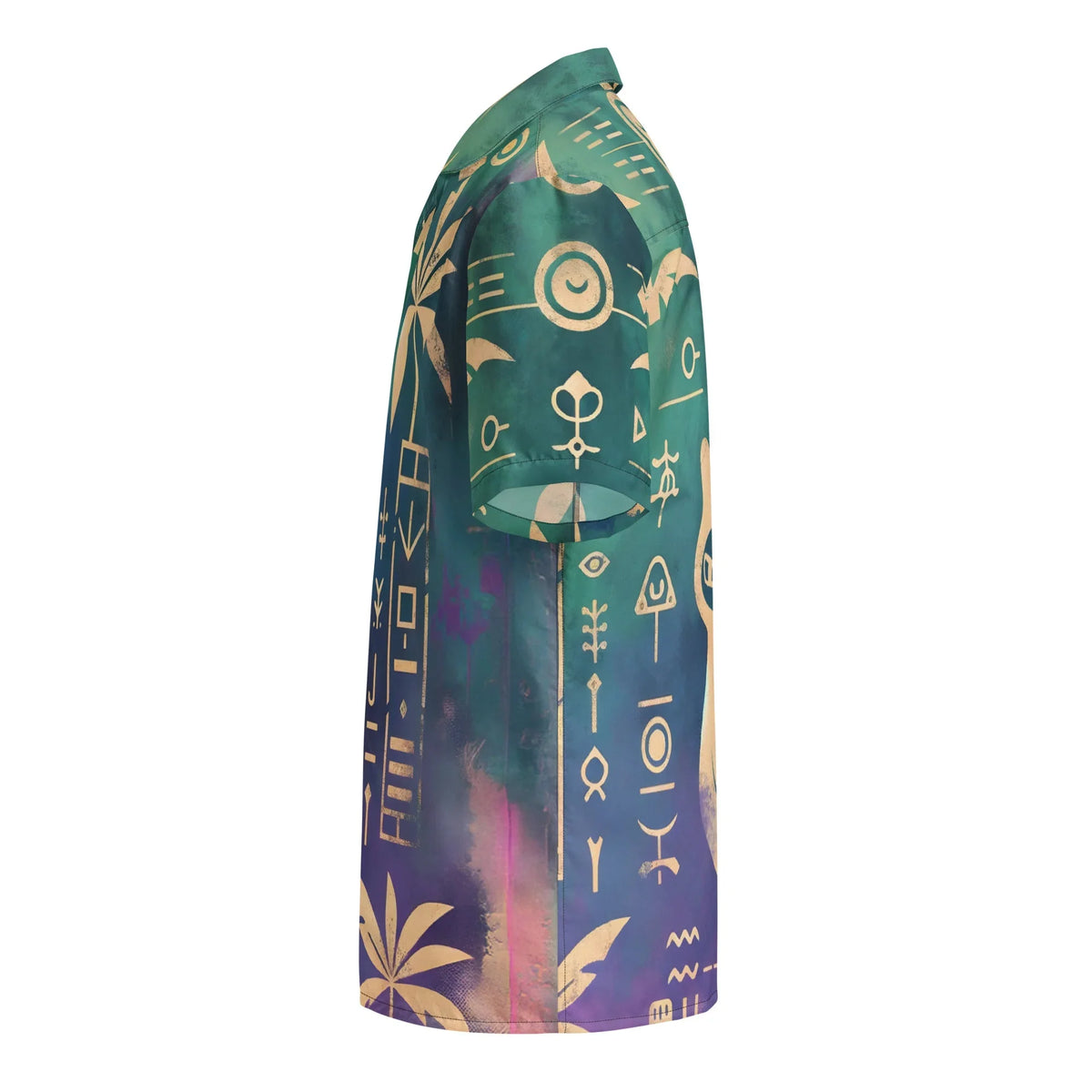 Ancient Mew Hieroglyph Hawaiian Shirt - Shirtwascash