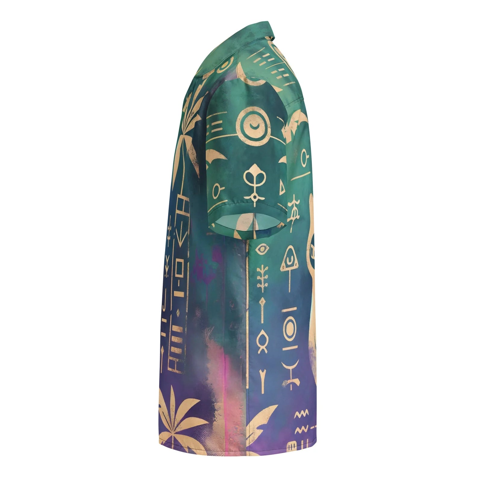 Ancient Mew Hieroglyph Hawaiian Shirt - Shirtwascash