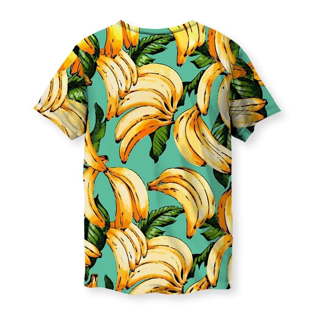 Banana Pattern Men's T-Shirt - Shirtwascash