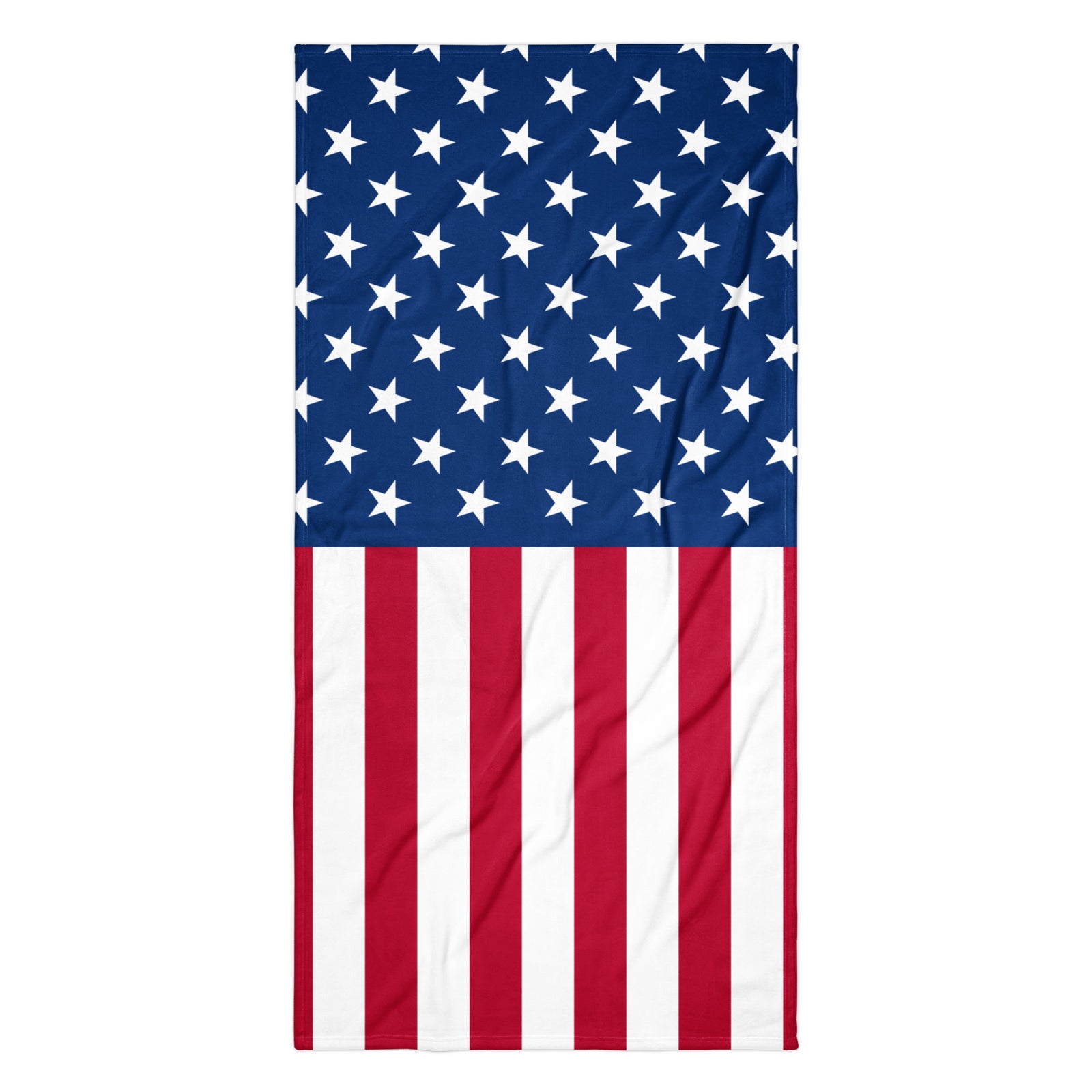 USA Flag Beach Towel - Shirtwascash
