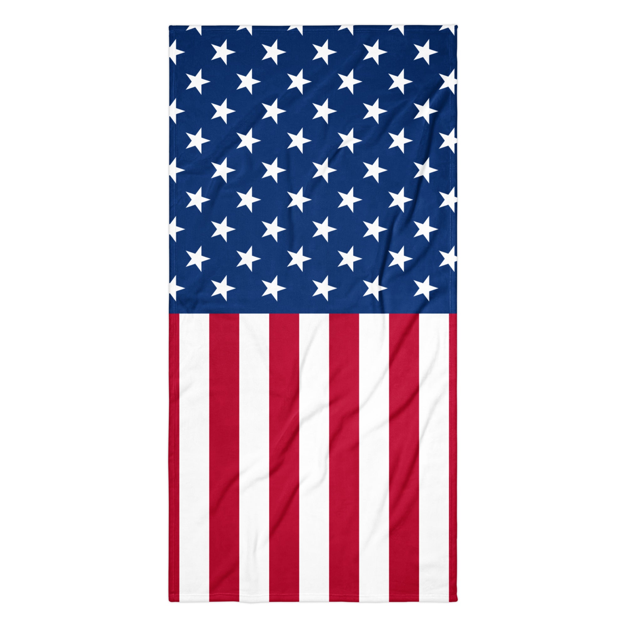 USA Flag Beach Towel - Shirtwascash