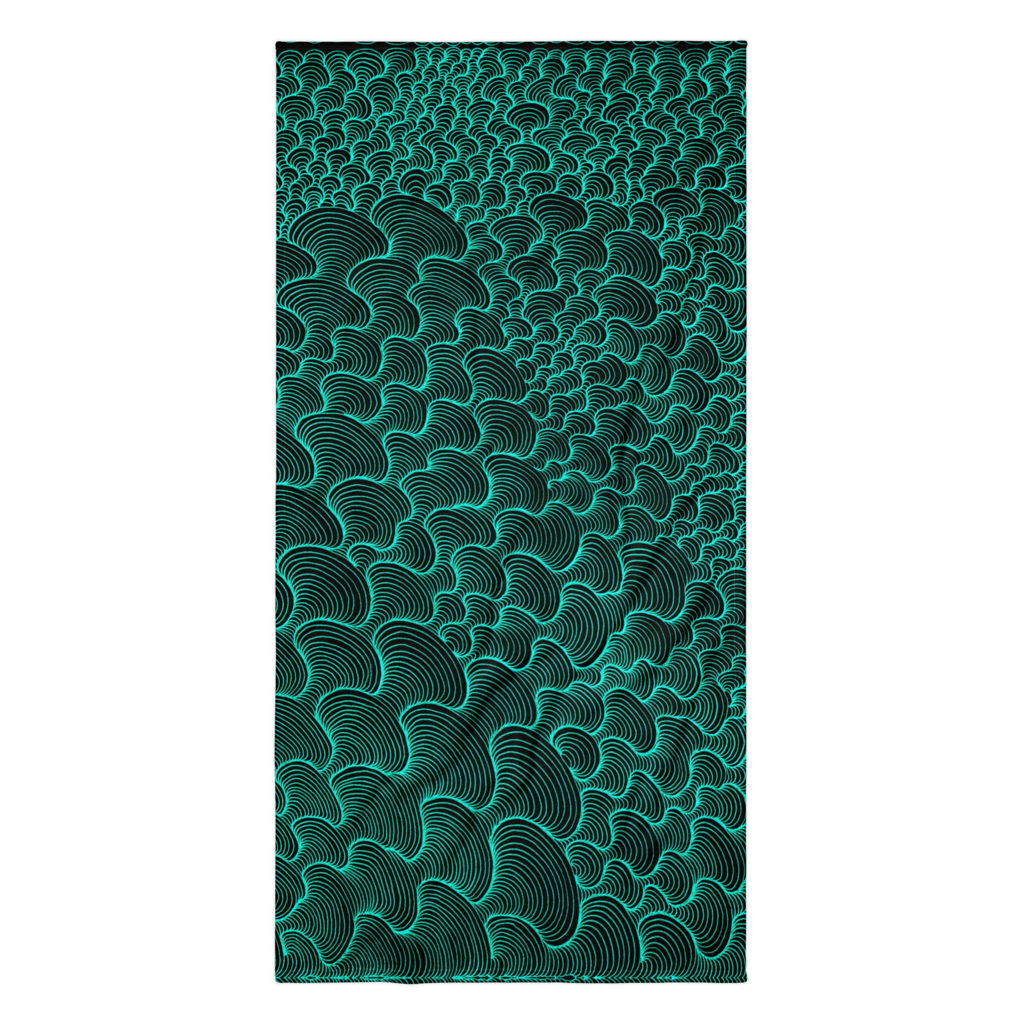 Scribblewave Beach Towel - Shirtwascash