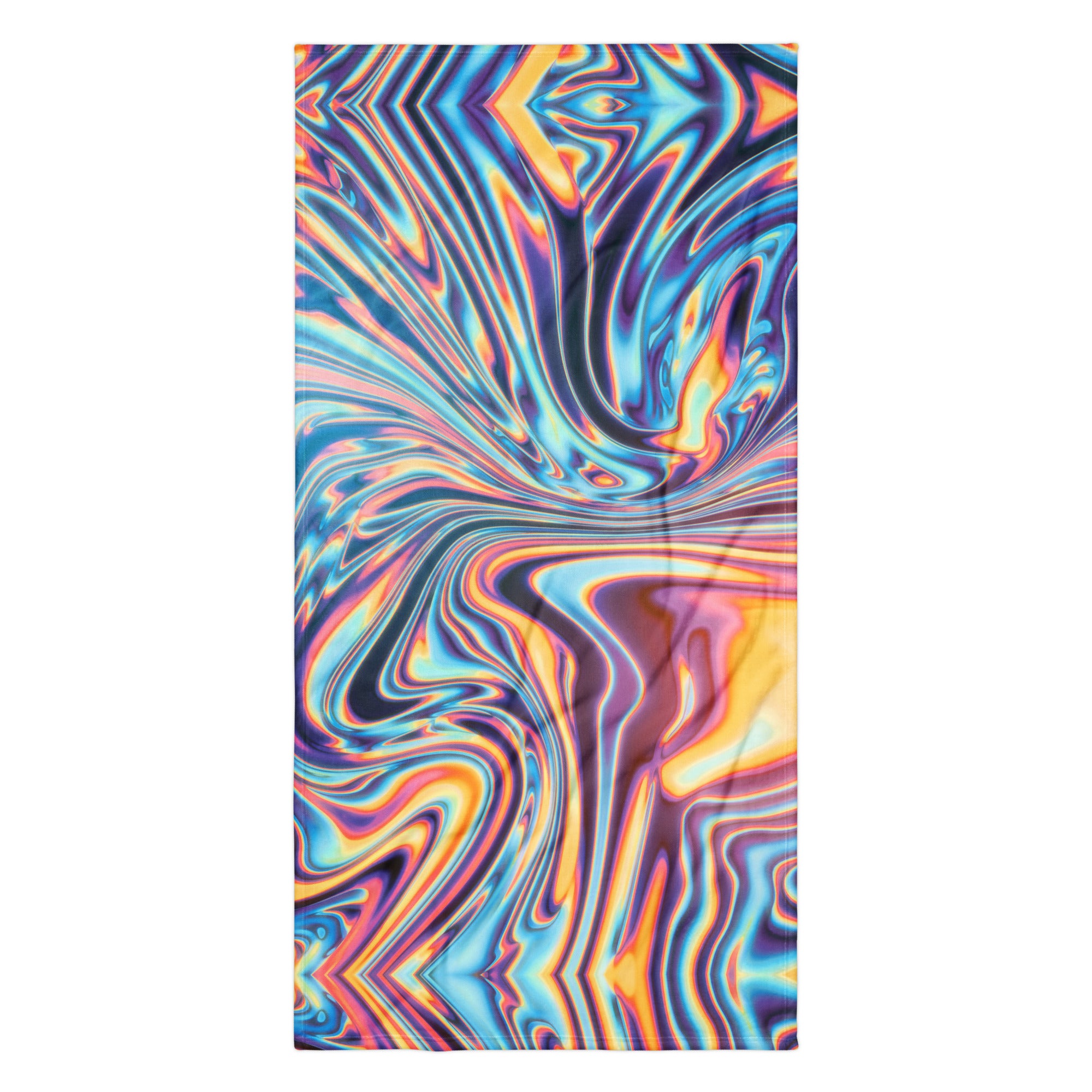Metallic Flow Beach Towel - Shirtwascash