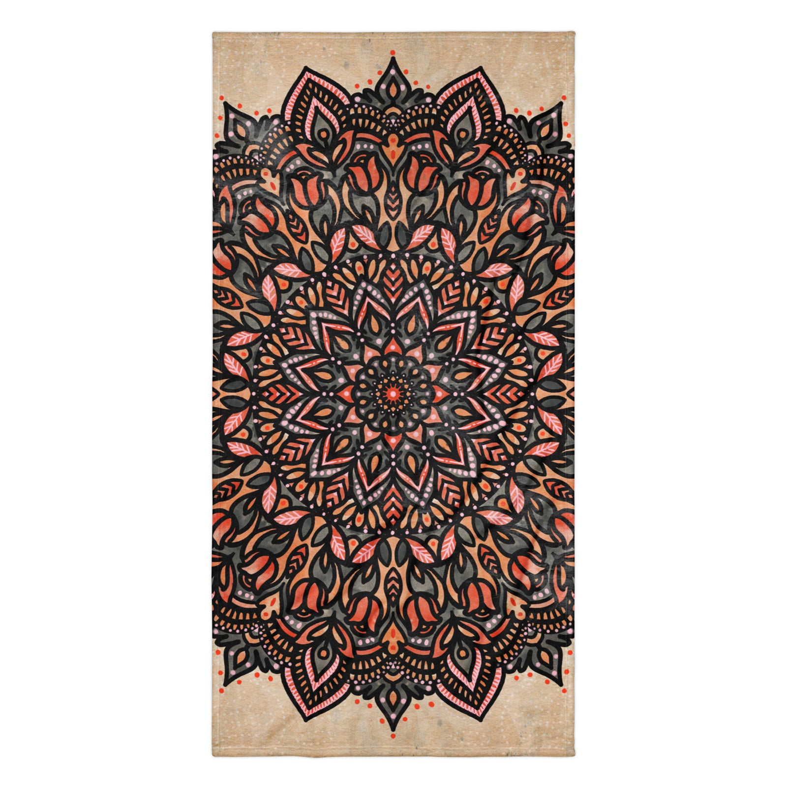Mandala Beach Towel - Shirtwascash