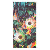 Floral Glitch Beach Towel - Shirtwascash