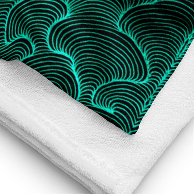Scribblewave Beach Towel - Shirtwascash