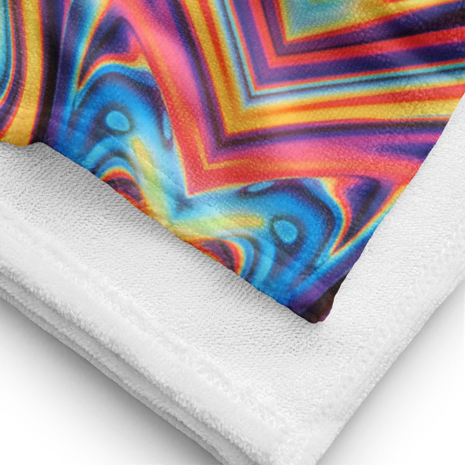 Metallic Flow Beach Towel - Shirtwascash