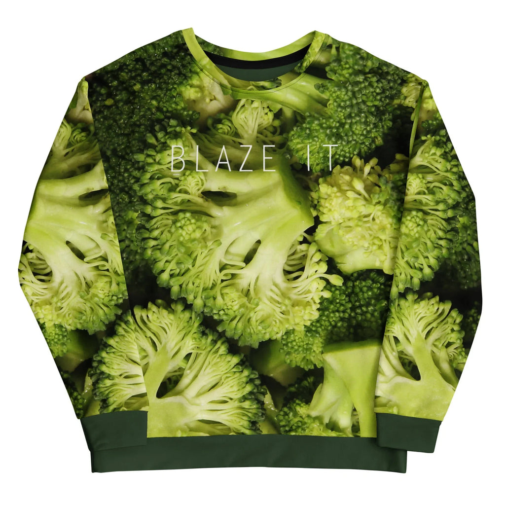 Broccoli Sweatshirt - 420 Broccoli Meme | Shirtwascash