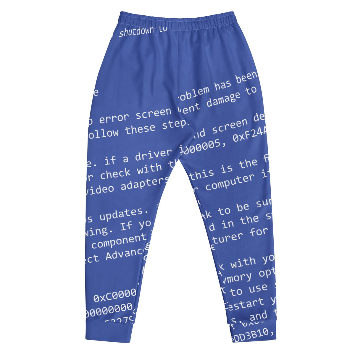 BSOD Men's Joggers - Shirtwascash