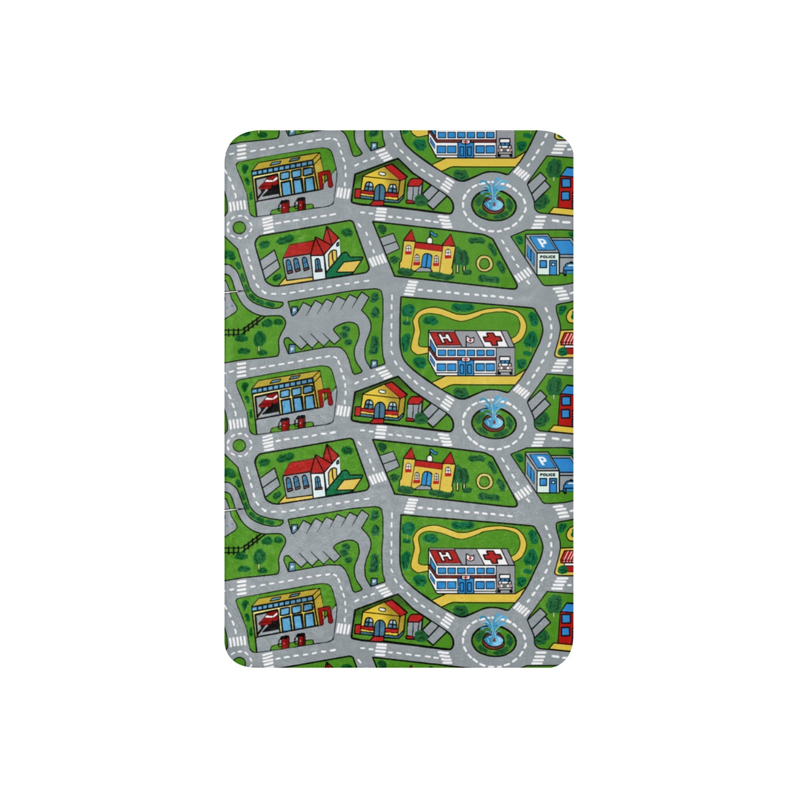 Car Carpet City Sherpa Blankets - Shirtwascash