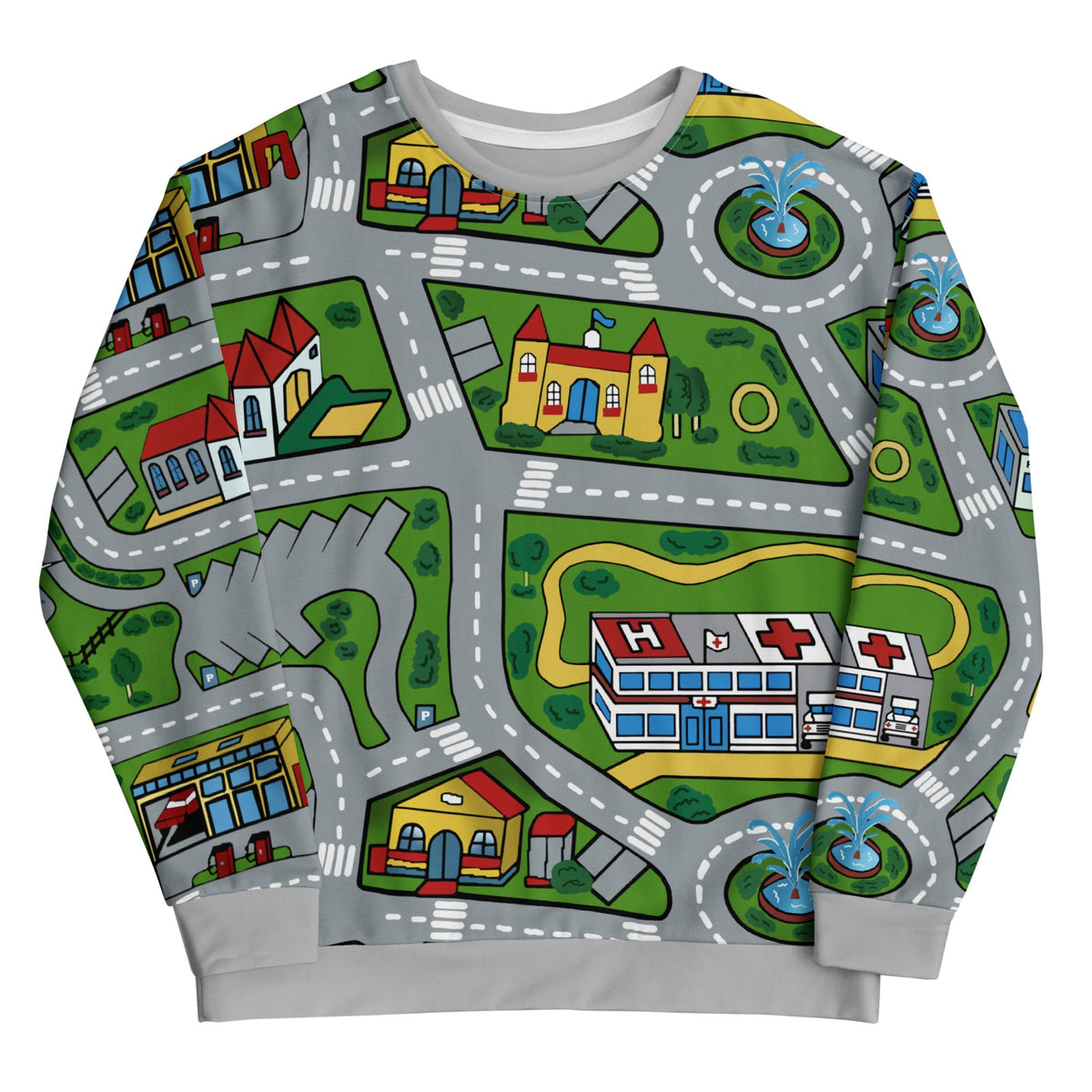 Car Carpet City Sweatshirt - Shirtwascash