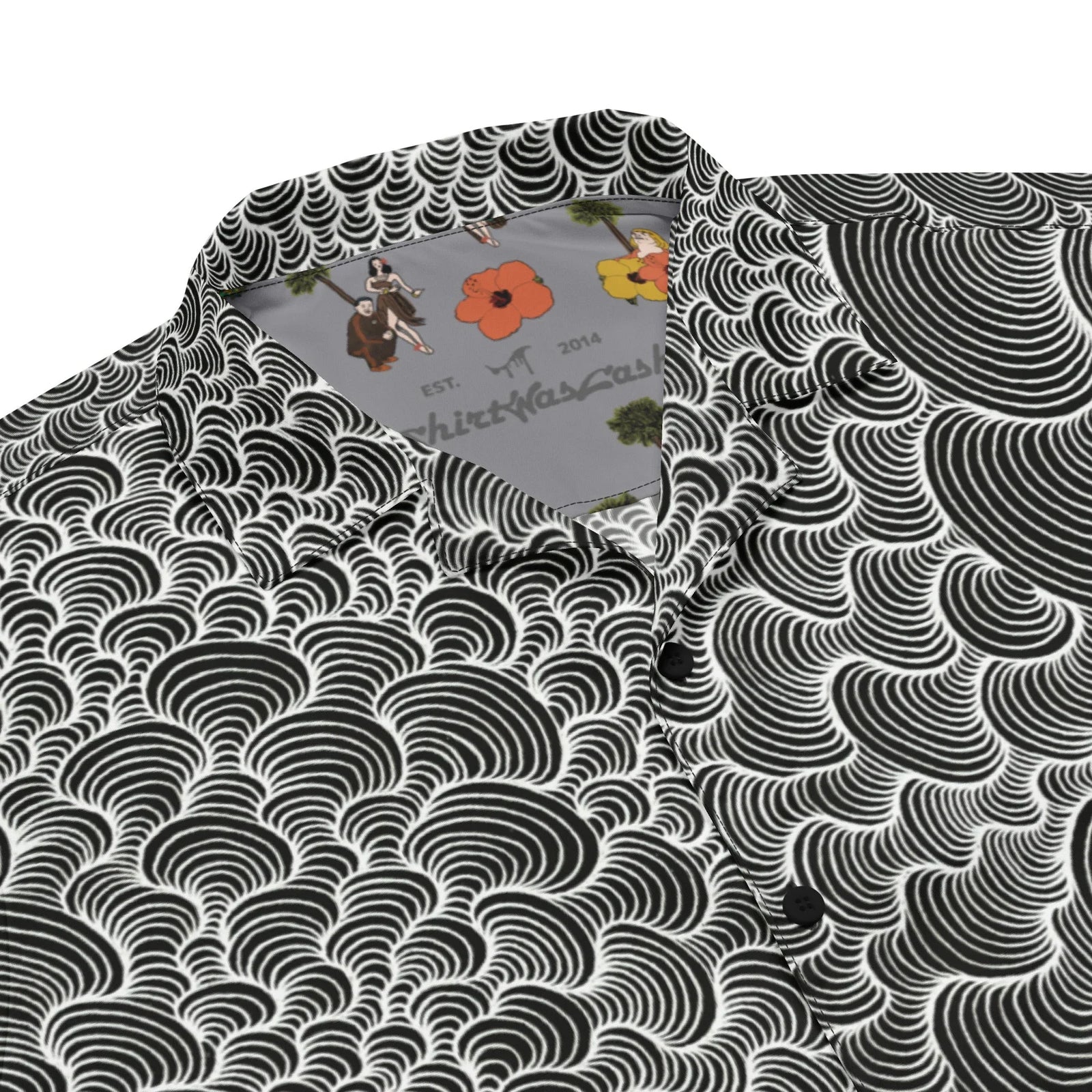 Color Wash Hawaiian Shirt - Shirtwascash