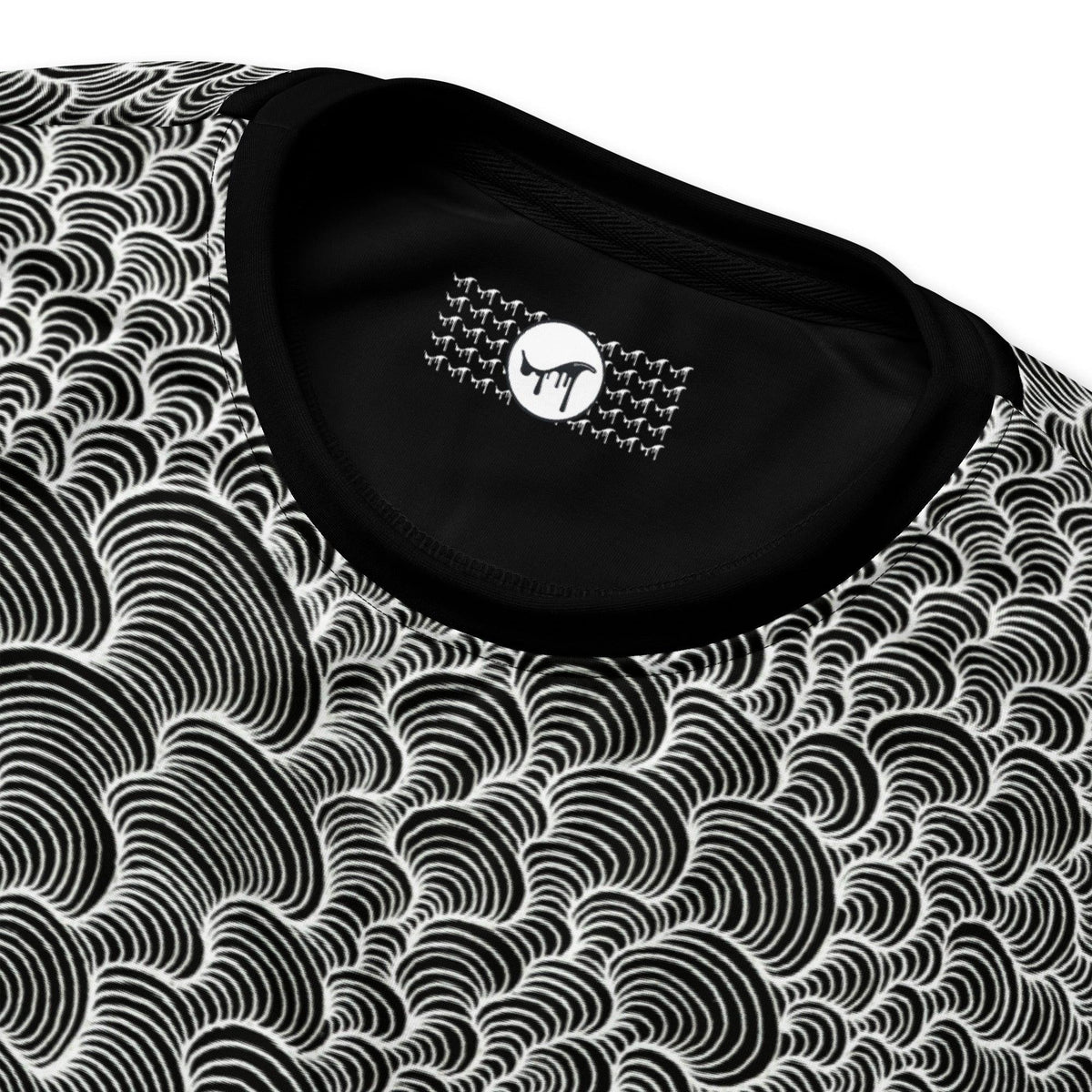 Color Wash Sweatshirt in Topographic Ink. OEKO-TEX® 100, REACH Compliant, GRS Certified.