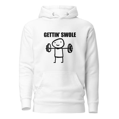 Gettin Swole Hoodie - Shirtwascash