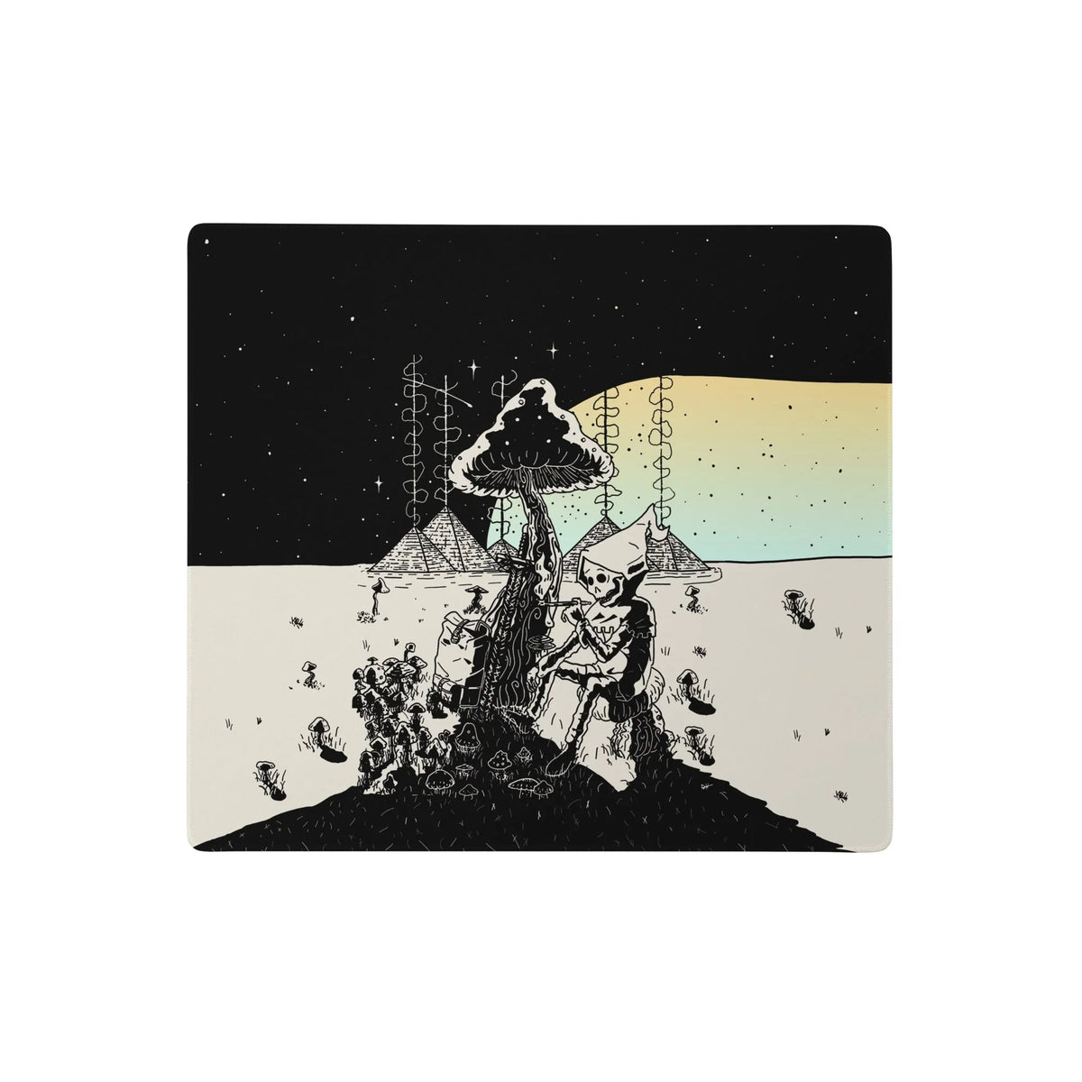 Death is Cool Desk Mats - Shirtwascash