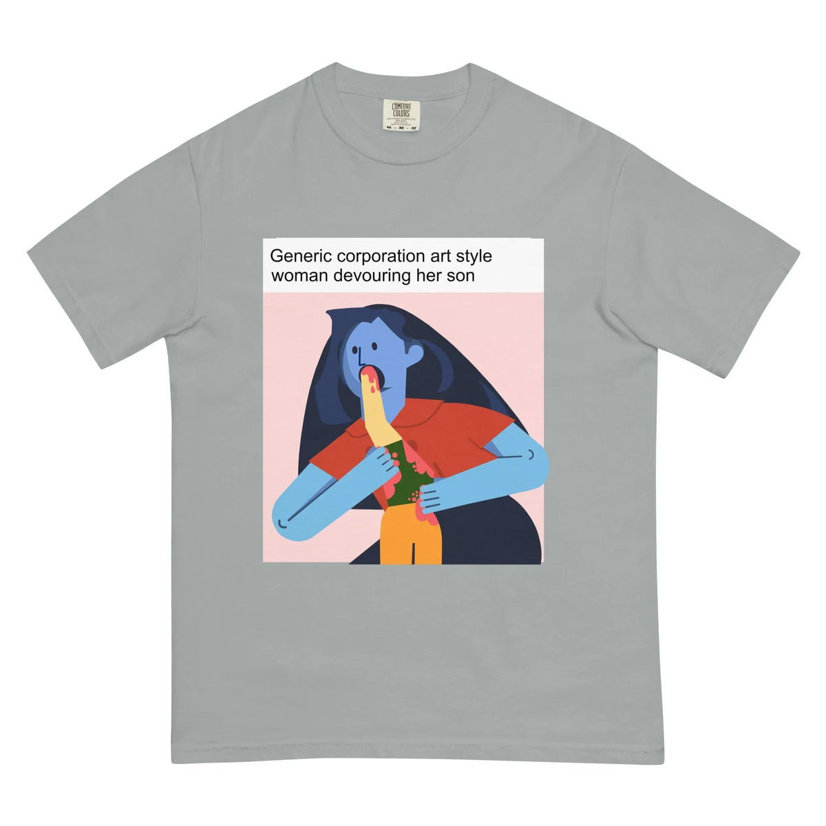 Devouring Her Son Meme Men's T-Shirt - Shirtwascash