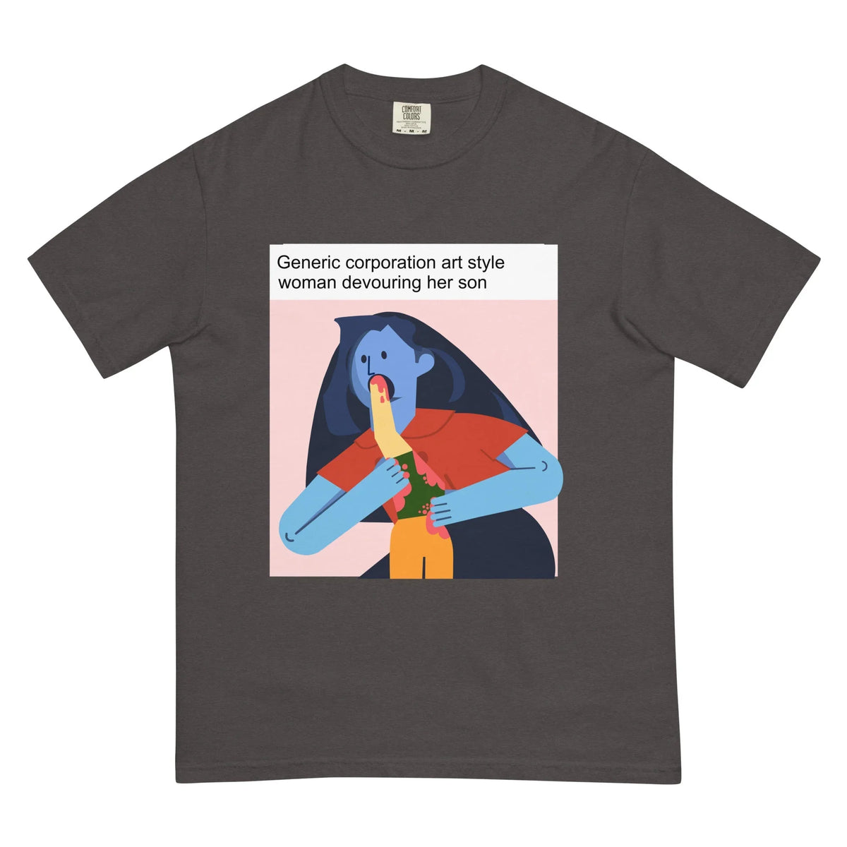 Devouring Her Son Meme Men's T-Shirt - Shirtwascash