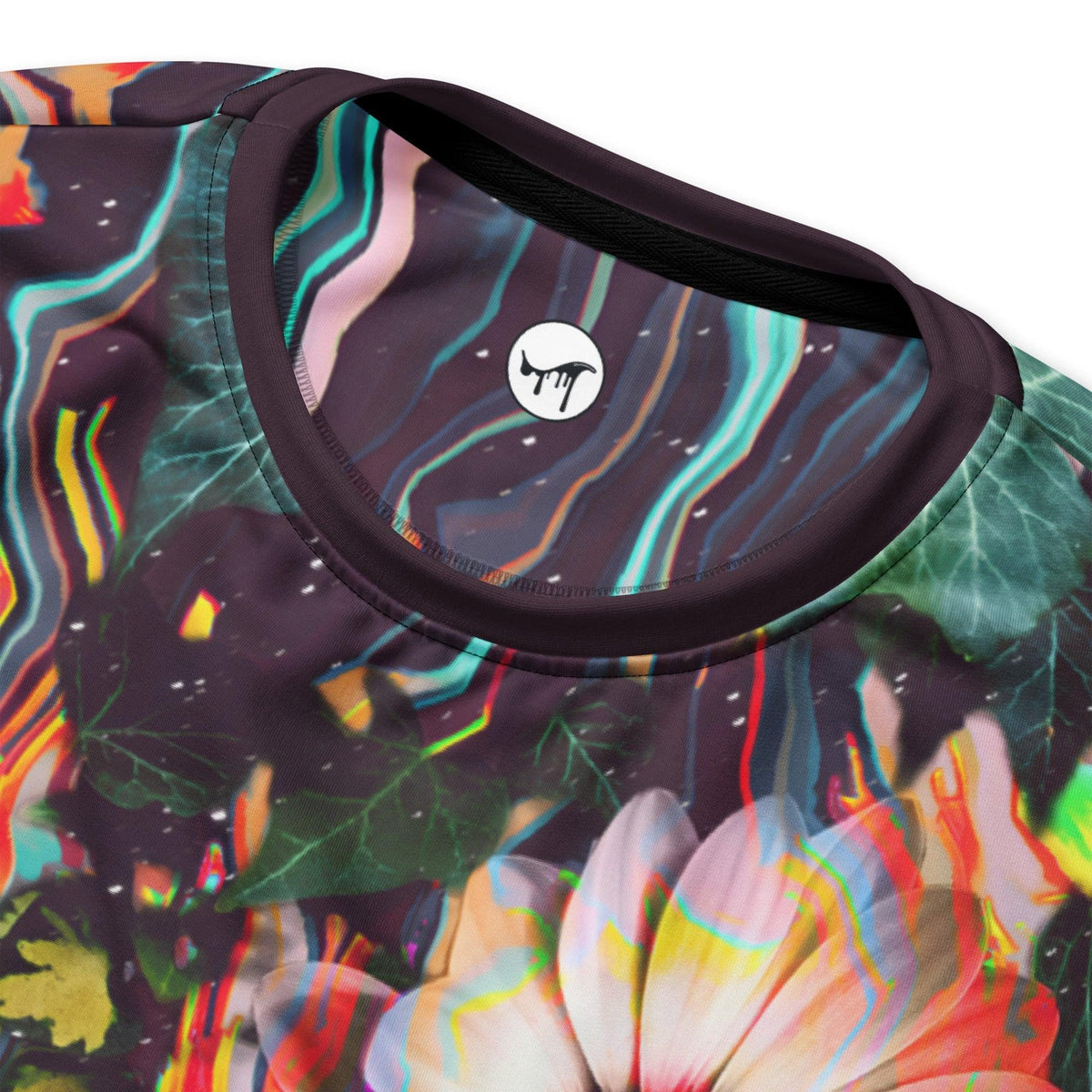 Floral Glitch Sweatshirt - Shirtwascash