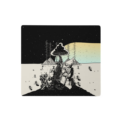 Death is Cool Desk Mats - Shirtwascash