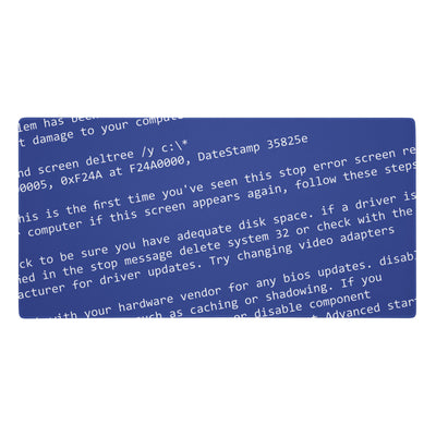 BSOD Desk Mats - Shirtwascash