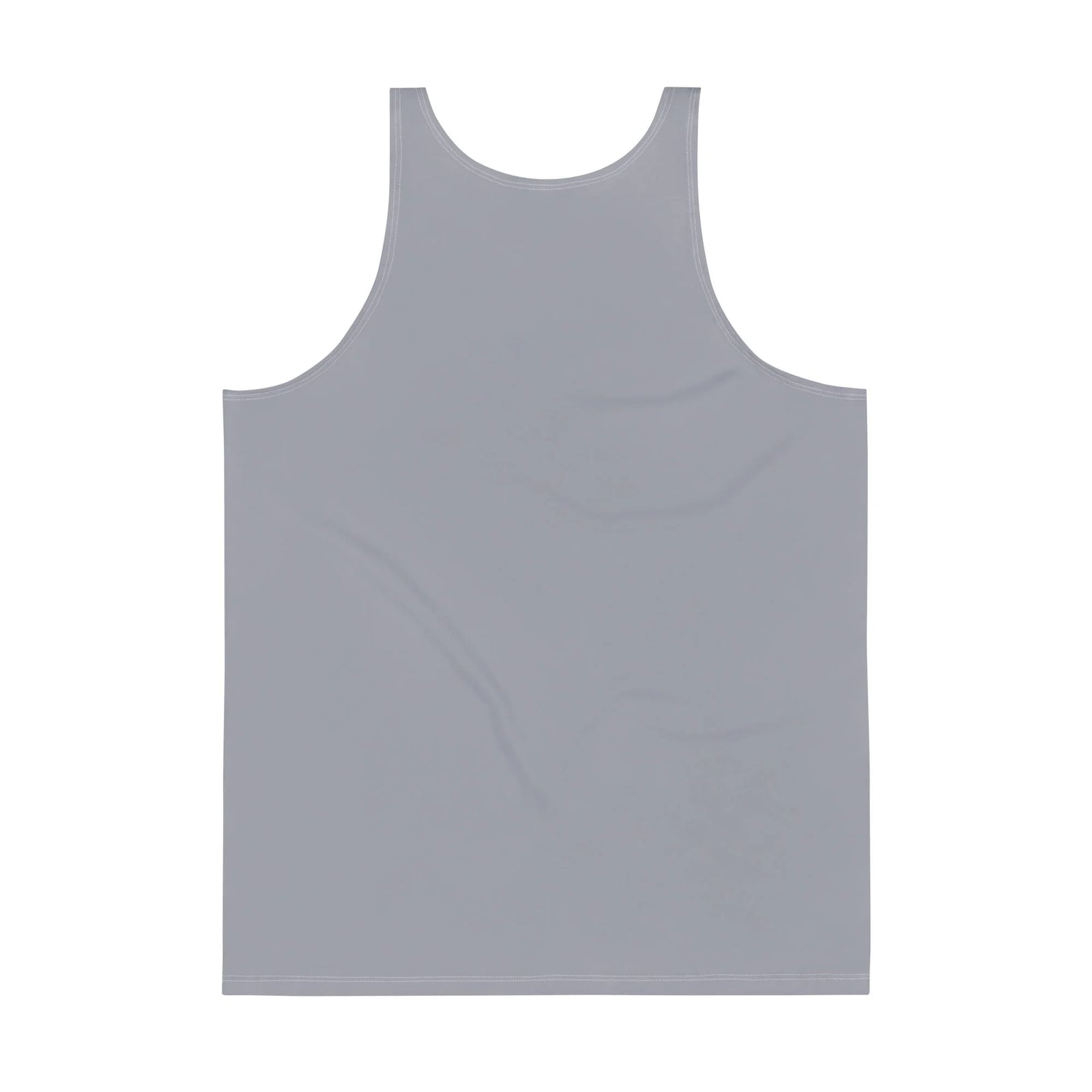 Heavy Breathing Cat Men's Tank - The juxtaposition of the wide, panicked **mossy hazel (#6A7F4F)** and **deep olive (#4B5E35)** pupils against the stark, bracketed "(heavy breathing)" text.