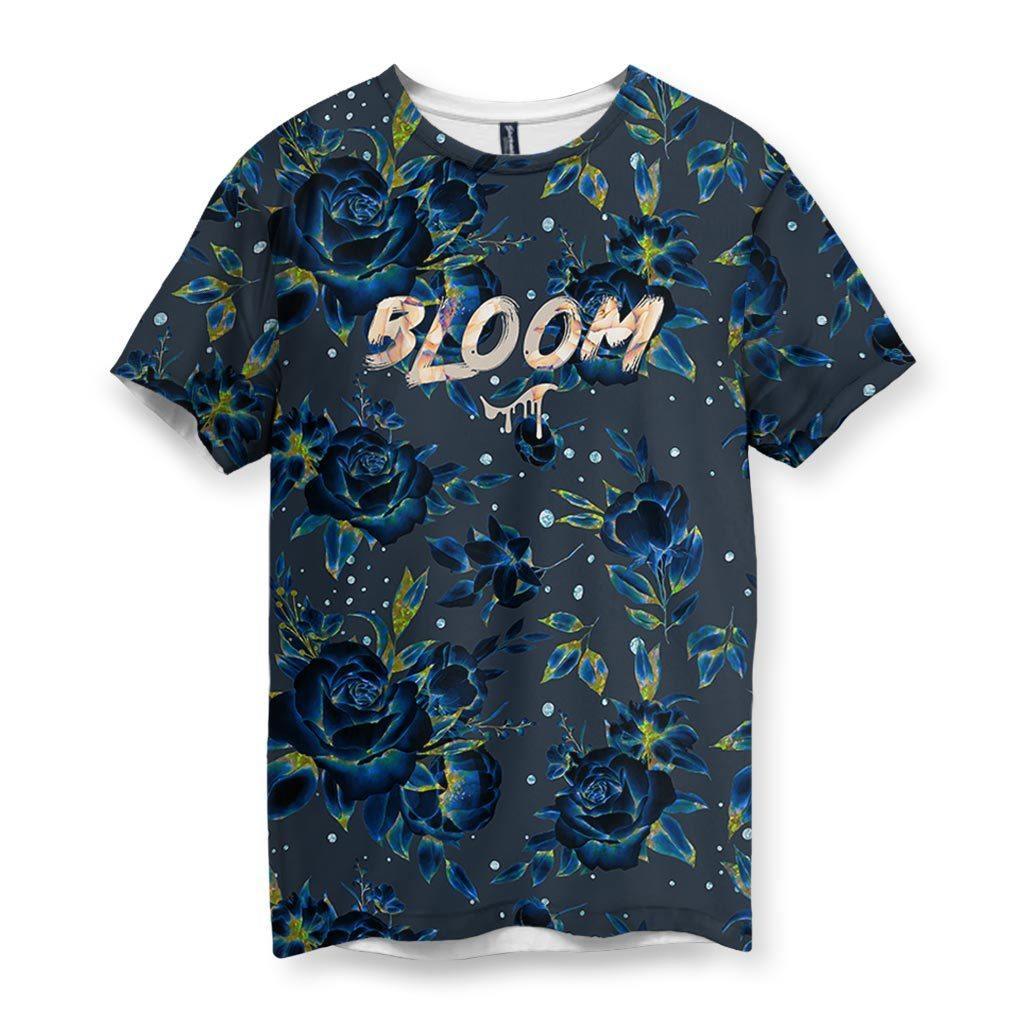 Set against a deep midnight slate backdrop, photorealistic roses in royal lapis and indigo are enveloped by scattered luminous stardust. Contact us with accessibility feedback, we'd love to help!