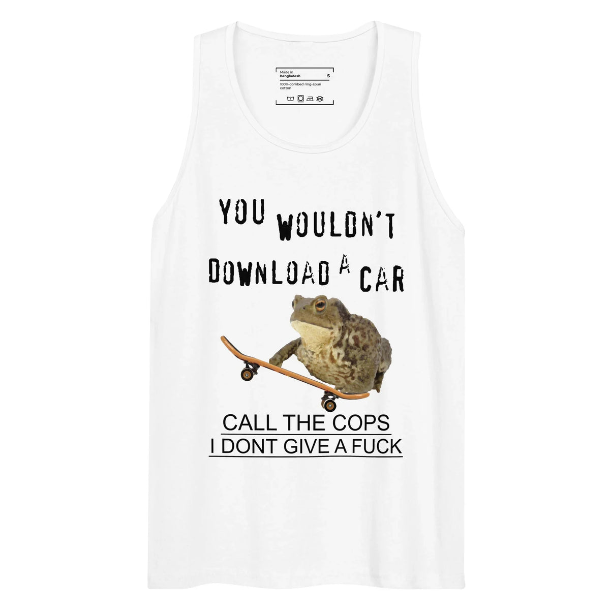 IDGAF Toad Men's Tank - Shirtwascash