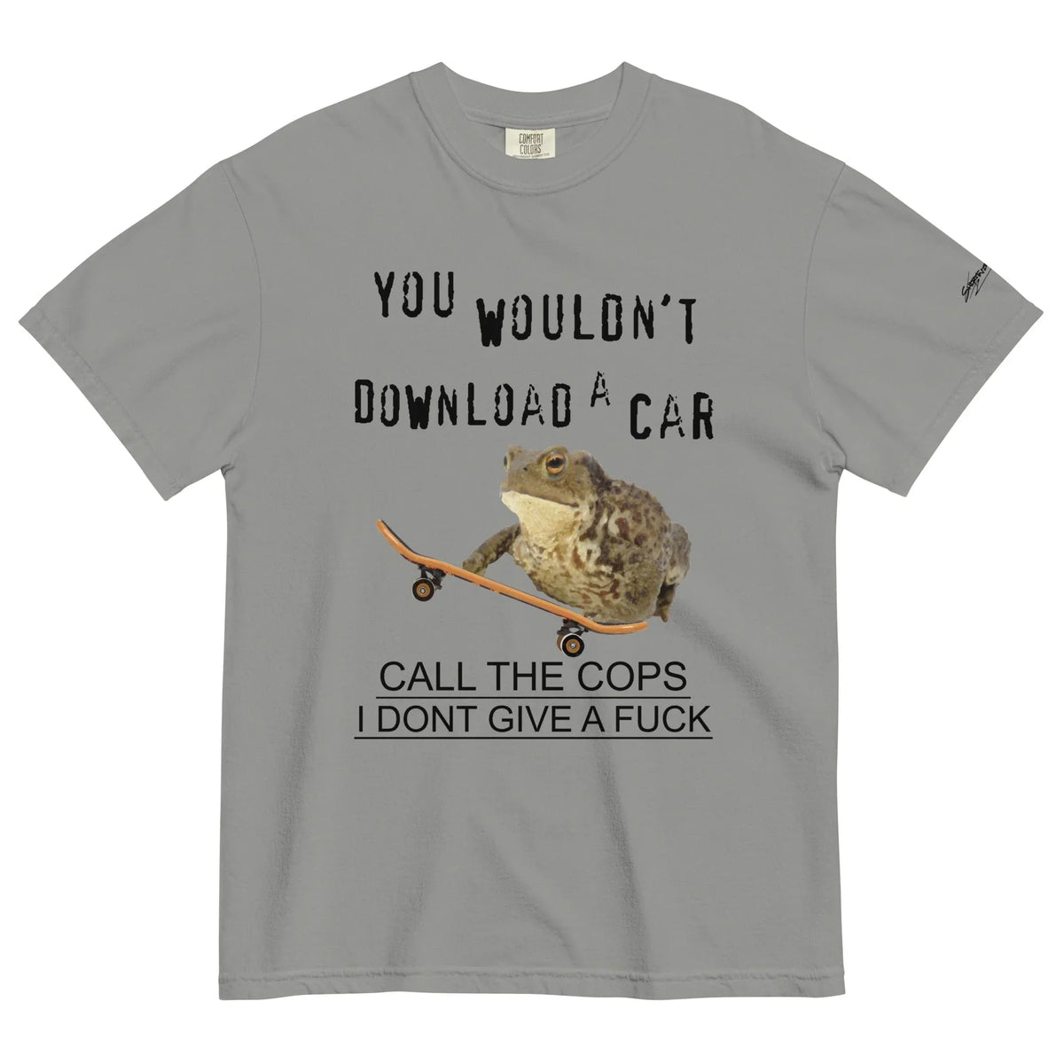 IDGAF Toad Men's T-Shirt - Shirtwascash