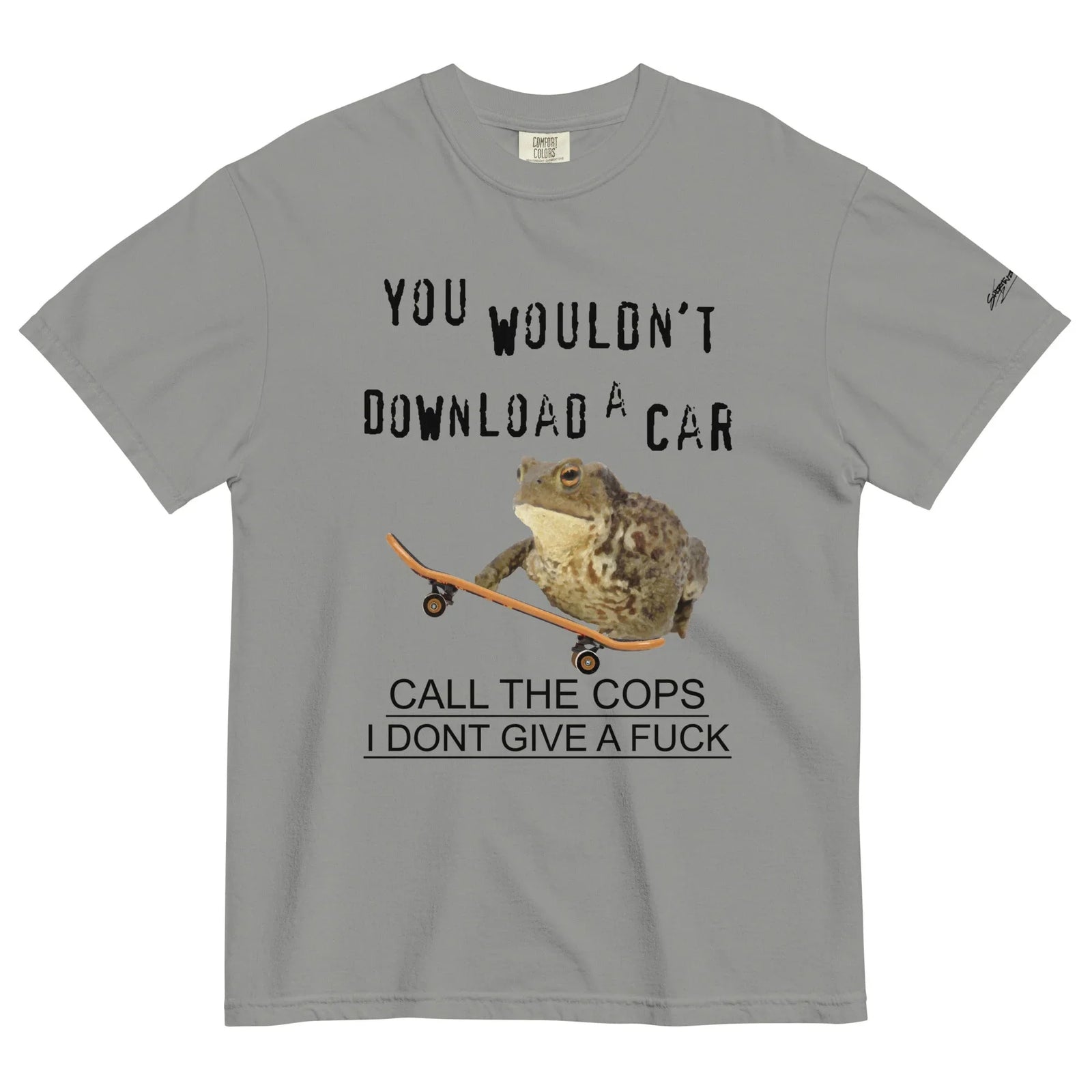 IDGAF Toad Men's T-Shirt - Shirtwascash