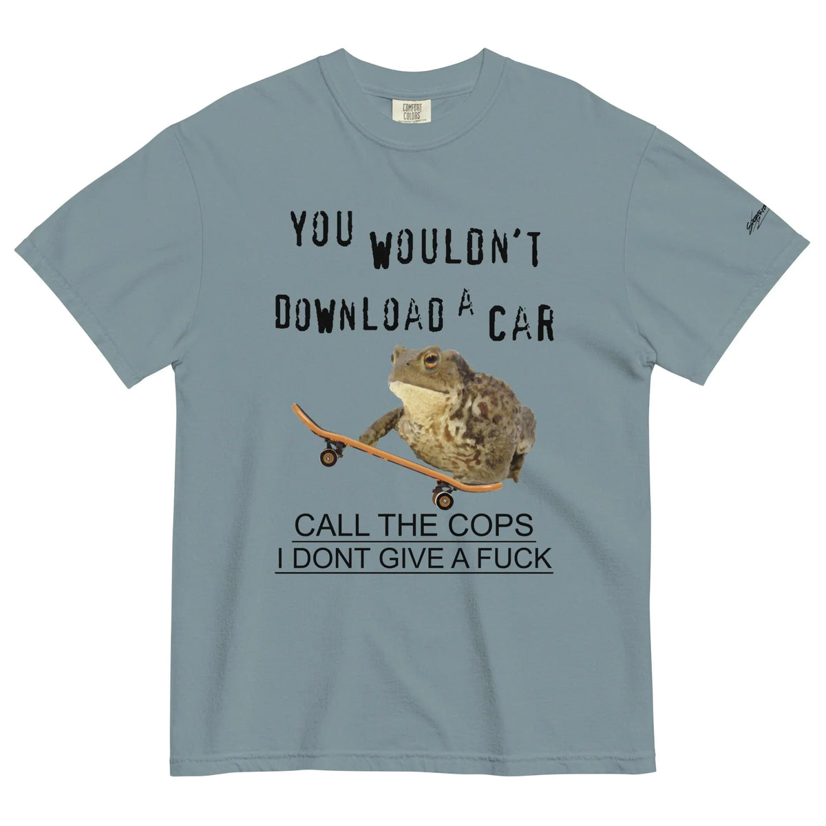IDGAF Toad Men's T-Shirt - Shirtwascash