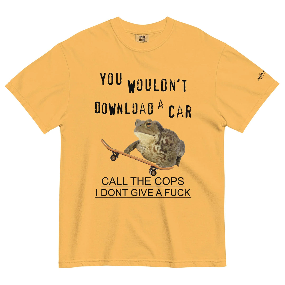 IDGAF Toad Men's T-Shirt - Shirtwascash